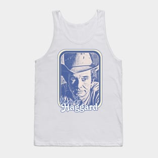 Merle Haggard / Retro Style Country Music Fan Gift Tank Top